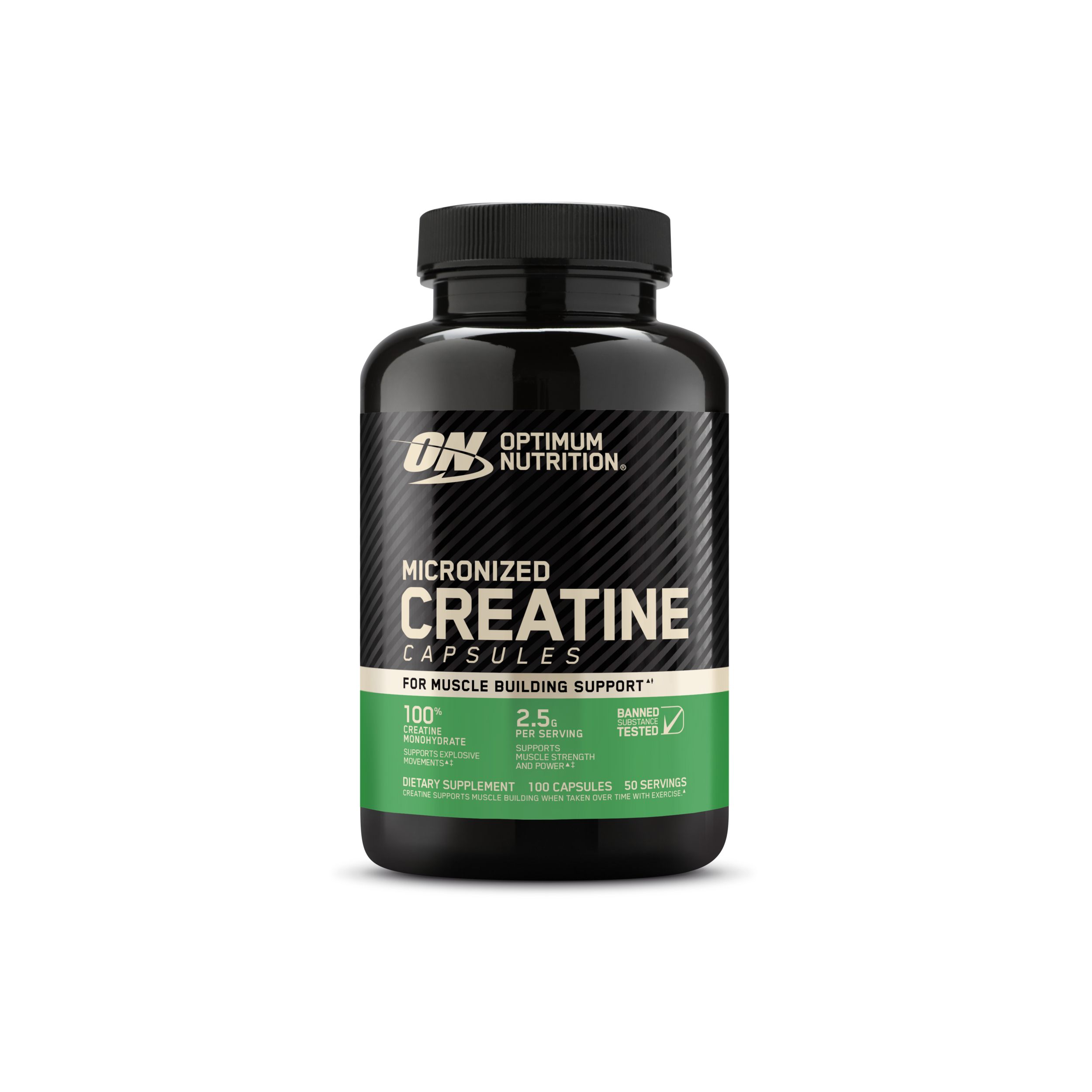 Micronized Creatine Capsules